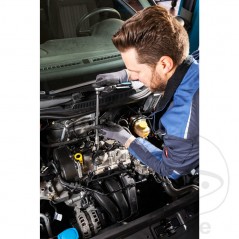 HAZET Vaso de bujía con imán 18 MM 3/8" 62 607.54.10