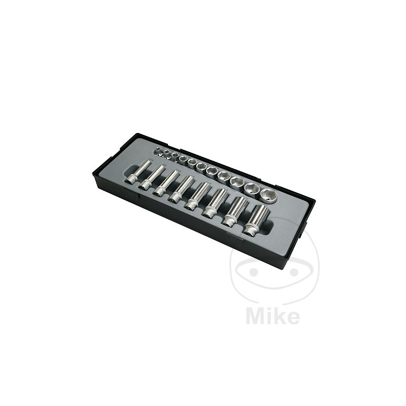 6ON Set of 19 socket wrenches 3/8 722.88.51