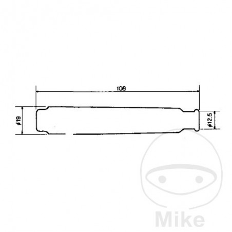 NGK Spark plug pipe SD05FM-R 708.00.25