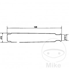 NGK Spark plug pipe SD05FM 708.51.60