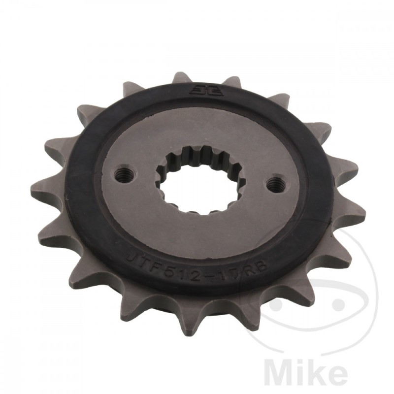 JT SPROCKETS Transmission sprocket with rubber 17T P-520 ALTN: 7263221 726.03.86