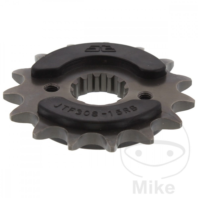 JT SPROCKETS Piñón transmisión con goma 15 TEETH 520 726.03.77