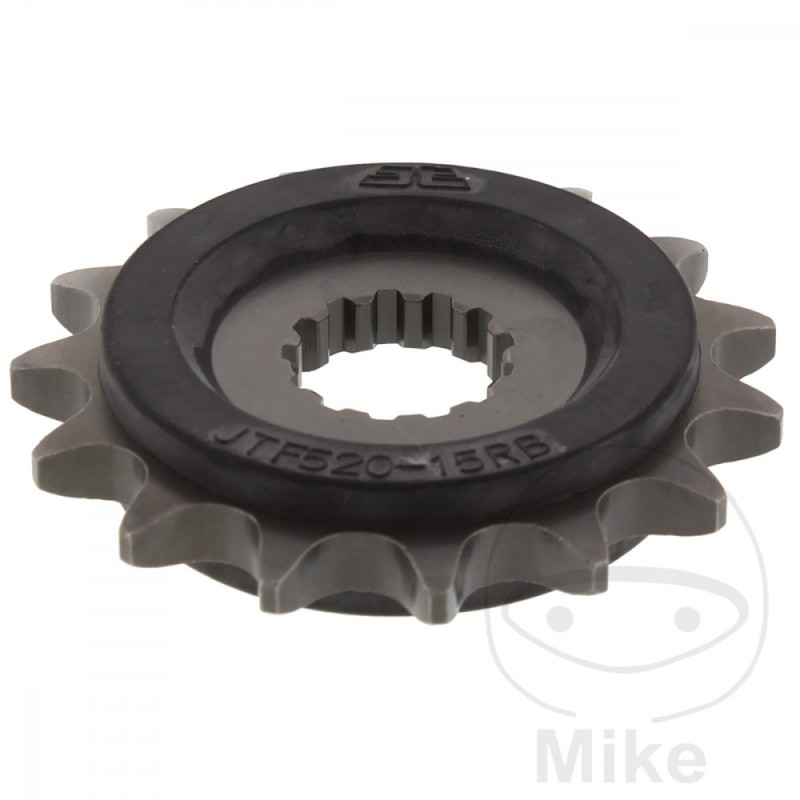 JT SPROCKETS Piñón transmisión con goma 15 TEETH 525 726.03.95
