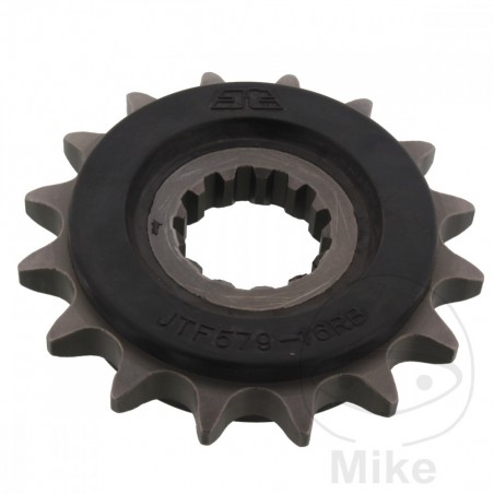 JT SPROCKETS Transmission pinion with rubber 16 TEETH 530 726.04.01