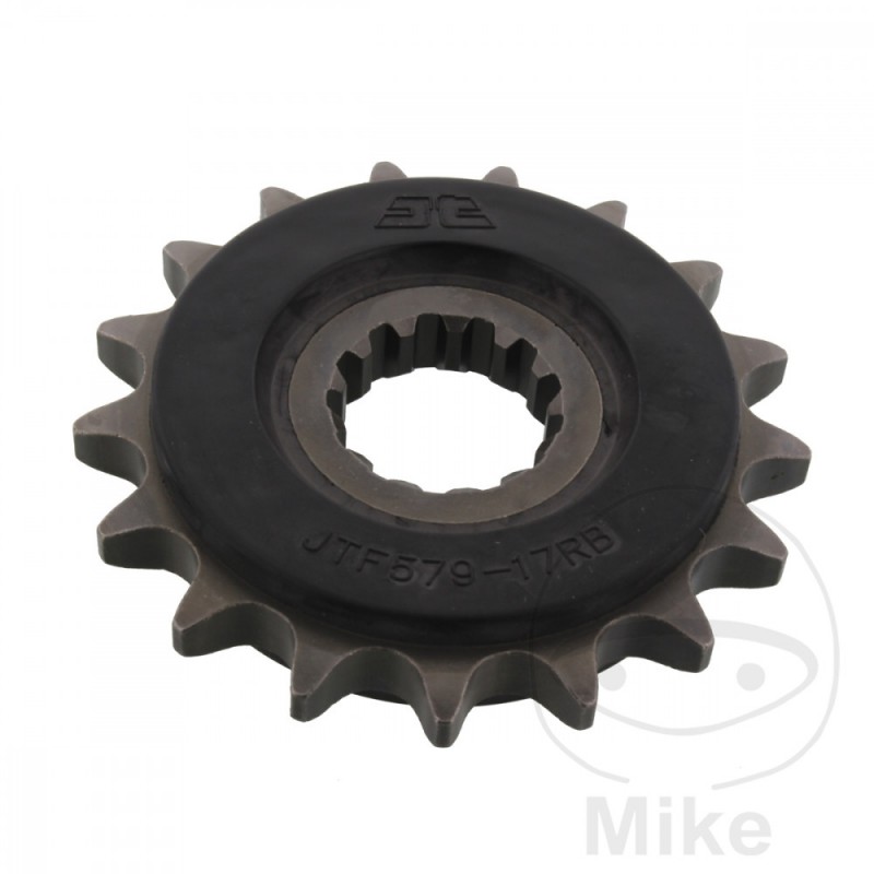 JT SPROCKETS Transmission pinion with rubber 17 TEETH 530 726.04.02