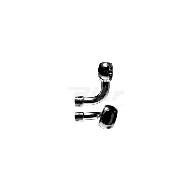 Banjo racord left lateral connection  90° + 20° M10