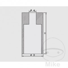 KAYABA Free piston for fork cartridge 10 X 36 70 773.06.00
