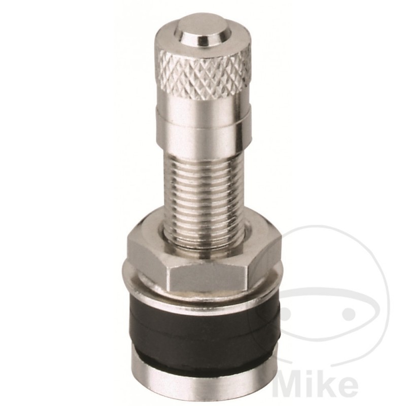 Metal valve for tubeless motorcycle tire DIN7782 8.3 MM 519.10.02
