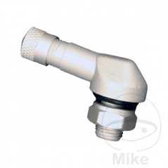 JMP Válvula en ángulo aluminio para neumáticos de moto 8.3 MM 736.30.02