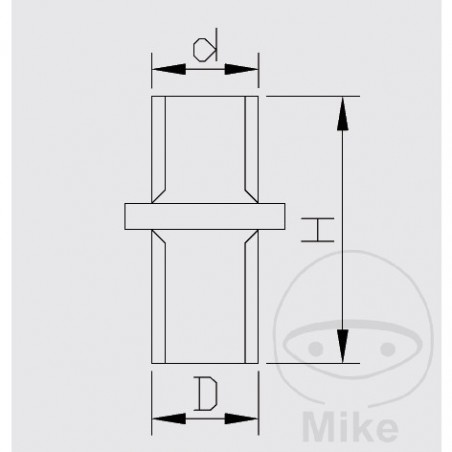 KAYABA Valve with O-ring 8X8X21 773.06.61
