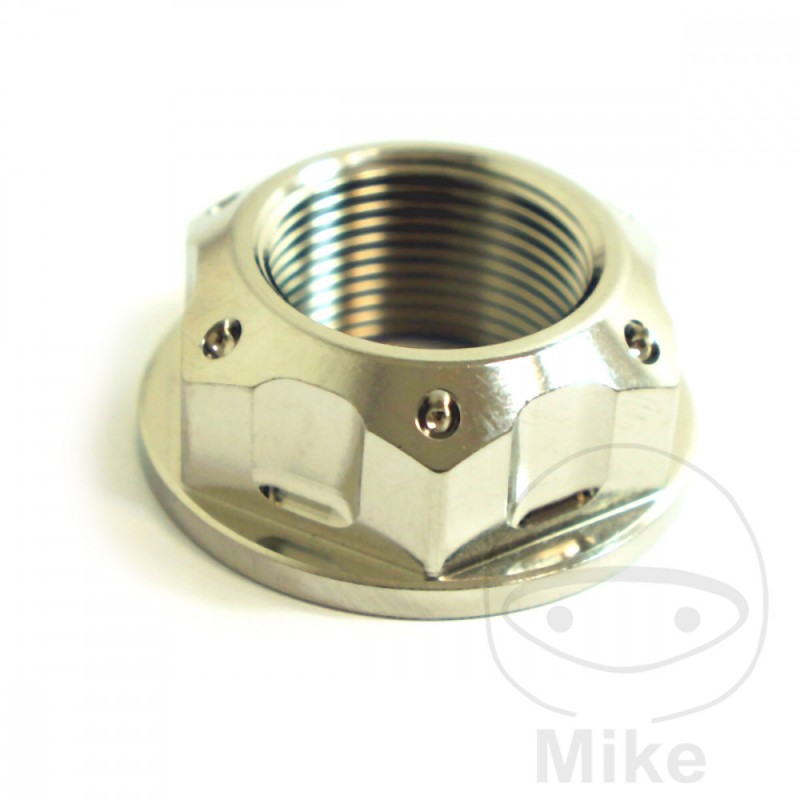 JMP Stainless steel axle nut M25X1.50 MM V4A 775.82.20