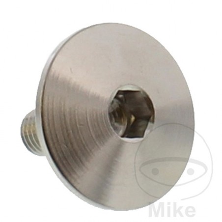 JMP Tornillo de tapa válvula acero inoxidable M7X1.00 MM 11 V4A 775.82.24