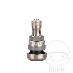 Metal valve for motorcycle wheels 31MS ASC HT 736.40.01