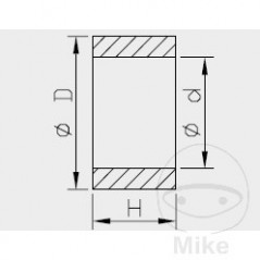 KAYABA Shock absorbing upper bearing 773.11.41