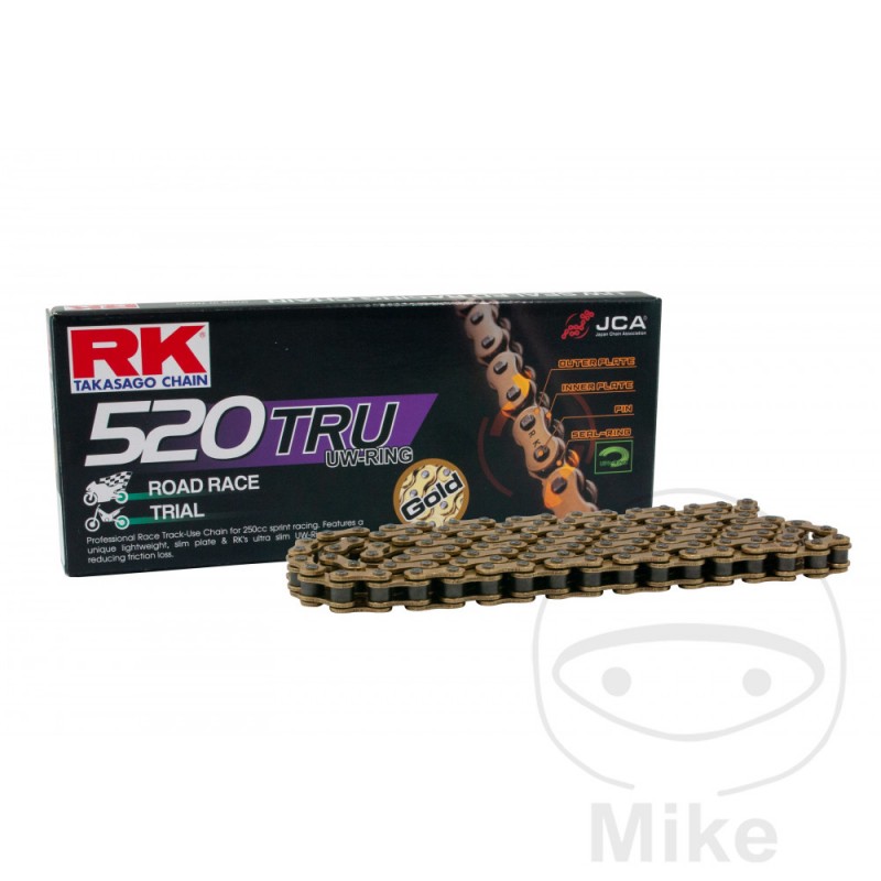 RK Paso cadena de moto U-RING GB520TRU 725.07.39