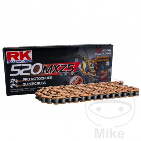 RK Paso cadena de moto sin retén 520MXZ5 7250820