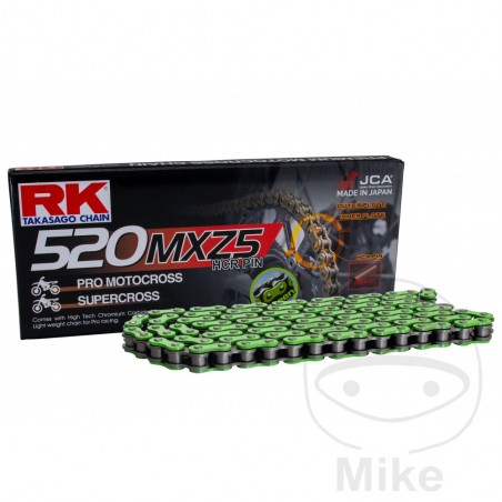 RK Motorcycle chain passage without retainer 520MXZ5 7250834