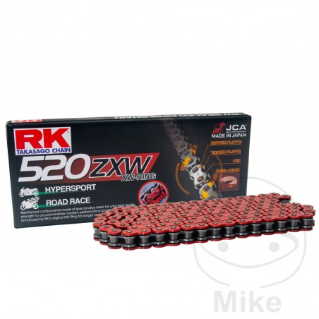 RK Cadena de moto abierta con enganche remache XW-RING 520ZXW/120 7940468