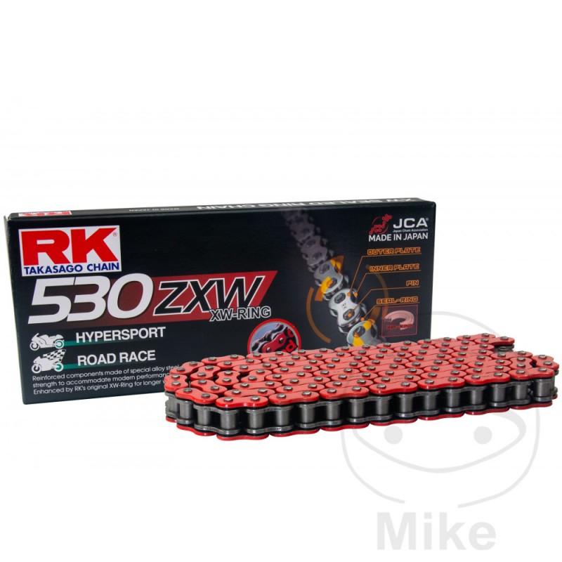 RK Cadena de moto abierta con enganche remache XW-RING 530ZXW/120 7940494