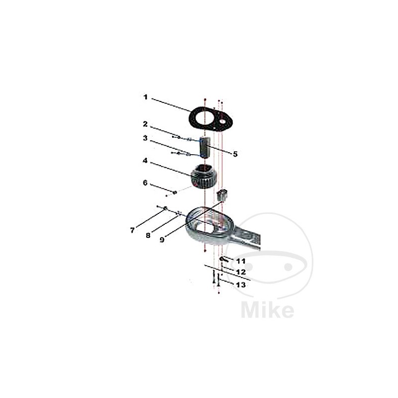 JMP Spare parts kit for torque wrench 3/8" 722.26.98