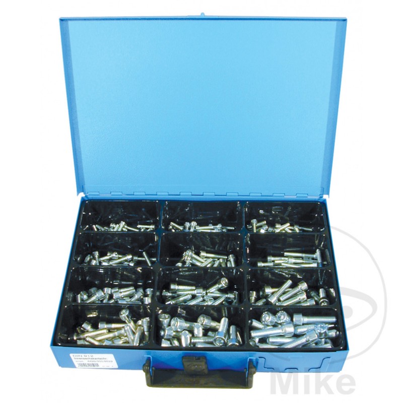 Assortment box of 240 allen screws 8529 486.10.01
