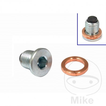 JMP Titanium Magnetic Oil Drain Screw with Gasket M14X1.50 MM 723.10.37