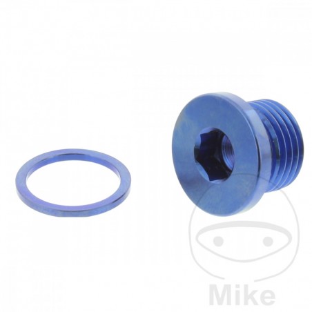 JMP Tornillo magnético de drenaje aceite titanio M16X1.50 MM 10 723.12.21