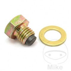 JMP Tornillo magnético de drenaje aceite titanio con junta M12X1.50 MM 723.93.04