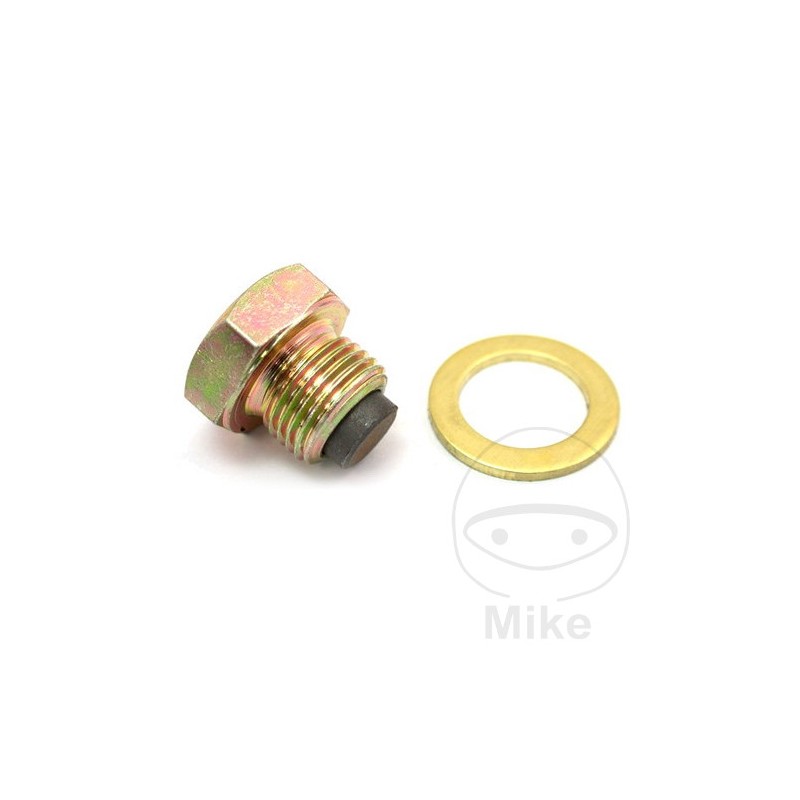 JMP Tornillo magnético de drenaje aceite titanio con junta M14X1.25 MM 723.93.12