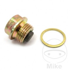 JMP Titanium Magnetic Oil Drain Screw with Gasket M18X1.50 MM 723.93.38