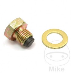 JMP Titanium Magnetic Oil Drain Screw with Gasket M12X1.25 MM 723.93.46