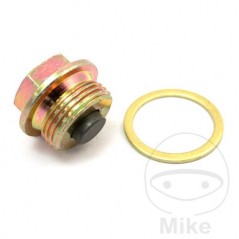 JMP Titanium Magnetic Oil Drain Screw with Gasket M22X1.50 MM 723.93.53