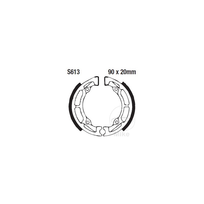 EBC spring brake shoes 7320142