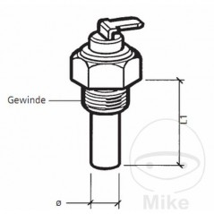 Sensor temperatura de refrigerante 2521193