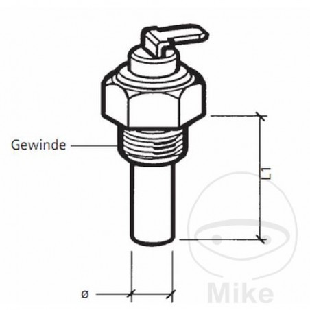 Sensor temperatura de refrigerante 2521193