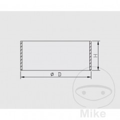 KAYABA Motorcycle shock absorber piston segment 44 MM 773.11.60
