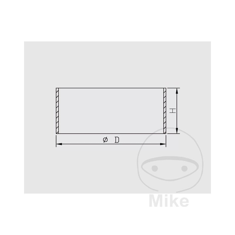 KAYABA Motorcycle shock absorber piston segment 44 MM 773.11.60