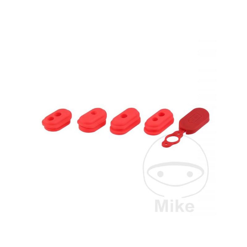 Pack of 5 rubber closing covers for electric motorcycle cables 7510521