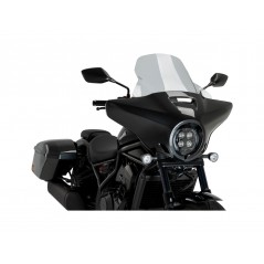 PUIG screen windshield dome for motorcycle HIGH-ROAD 21545