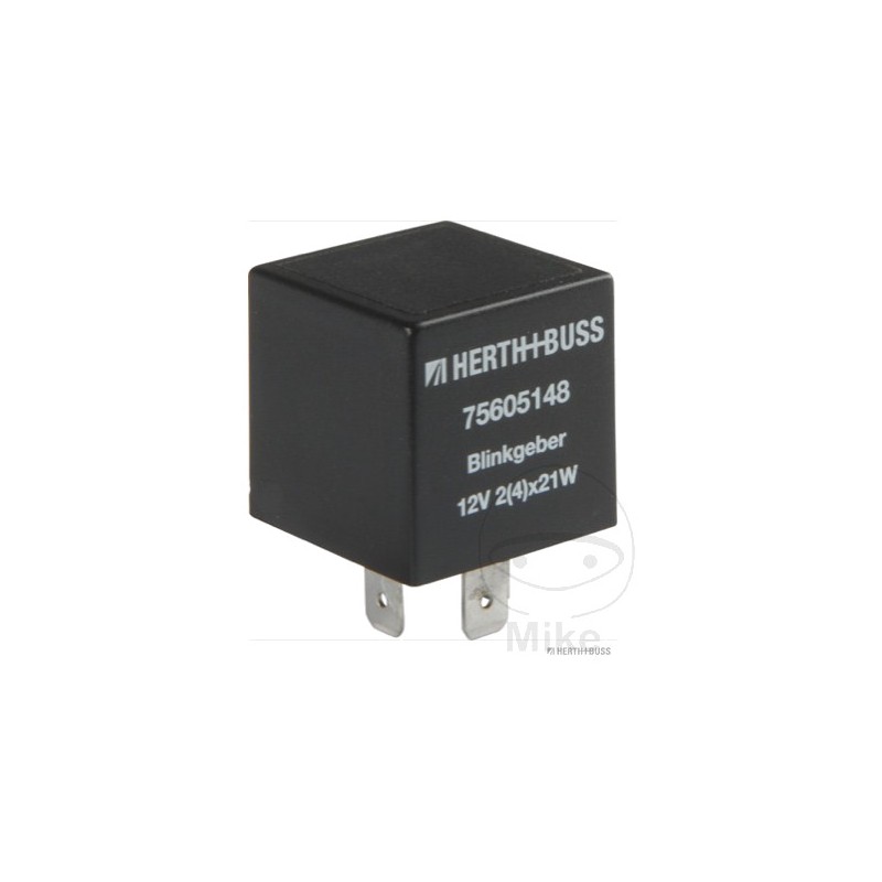 HERTH+BUSS Relé de intermitente 3 polos 12V MQ 1081108 108.21.14
