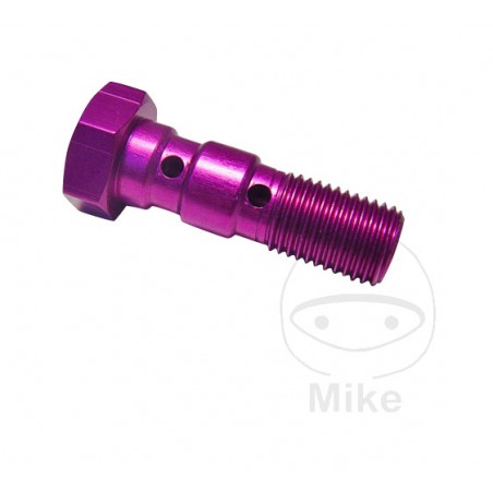 JMP Tornillo banjo doble de aluminio 3/8-24 757.28.60VAR