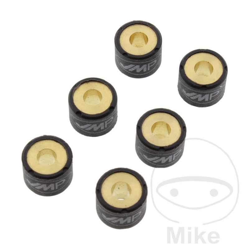 JMP Juego 6 rodillos de variador 9.0 G 15 X 12 MM 783.02.67