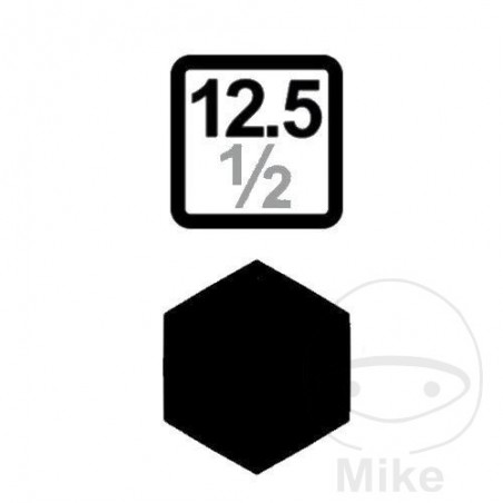 CONDOR Llave vaso hexagonal 1/2 18 MM 78 605.53.39