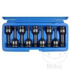 Allen screwdriver bit set 75 MM T20-T60 605.96.38