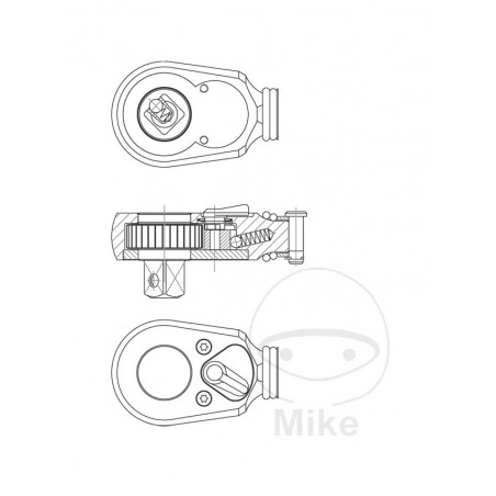 Kit recambios para llave carraca 6050132 605.20.88