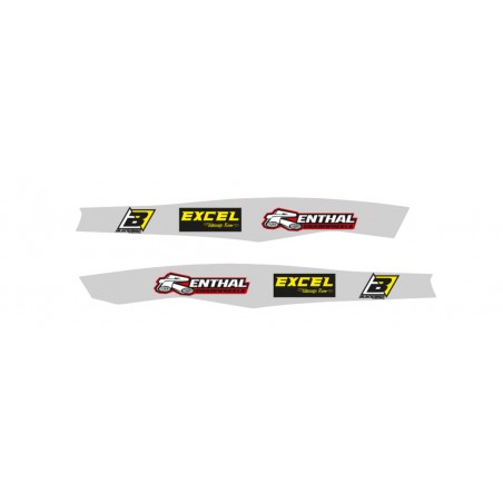 BLACKBIRD RACING Adhesives swingarm stickers for motorcycle 1118224