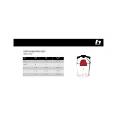 HEBO Chaleco de proteccion DEFENDER PRO HE6383