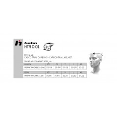 HEBO Open jet trial helmet ZONE 4 - MONTESA TEAM H HC1052