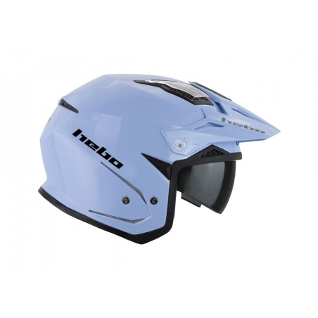 HEBO Casco trial jet abierto 5 MONOCOLOR HC1129A