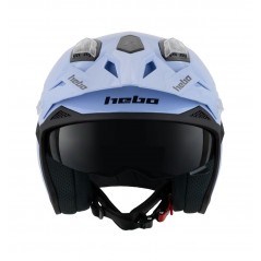 HEBO Casco trial jet abierto 5 MONOCOLOR HC1129A